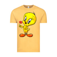 Vintage Mustard tweety Vintage Tee - linhVisuals