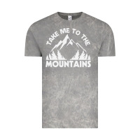 Cloud Rock take me to the mountains nature lover Vintage Tee - linhVisuals