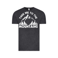 Vintage Black take me to the mountains nature lover Vintage Tee - linhVisuals
