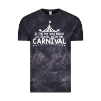 Cloud Black carnival Vintage Tee - linhVisuals
