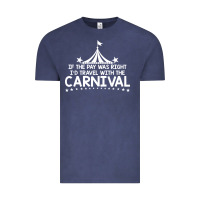 Vintage Denim carnival Vintage Tee - linhVisuals