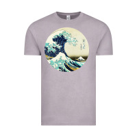 Vintage Zinc great wave Vintage Tee - linhVisuals