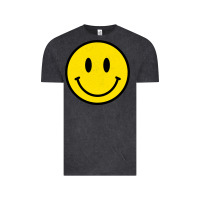Vintage Retro Happy Smiley Face 80's 90's Aesthetic Sweatshirt Vintage Tee | Teevron