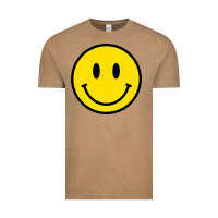 Vintage Coffee vintage retro happy smiley face 80's 90's aesthetic sweatshirt Vintage Tee - linhVisuals