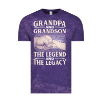 Grandpa And Grandson The Legend T  Shirtgrandpa And Grandson The Legen Vintage Tee | Teevron