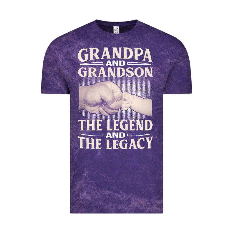 Grandpa And Grandson The Legend T  Shirtgrandpa And Grandson The Legen Vintage Tee by linhVisuals | Teevron
