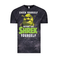 Cloud Black sh.rek check yourself before you sh.rek yourself t shirt Vintage Tee - linhVisuals
