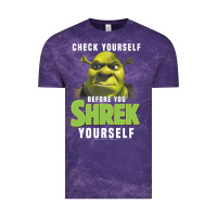 Cloud Purple sh.rek check yourself before you sh.rek yourself t shirt Vintage Tee - linhVisuals