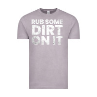 Vintage Zinc vintage funny shirts for men, rub some dirt on it long sleeve t shirt Vintage Tee - linhVisuals