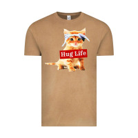Vintage Camel hug life kitty cat Vintage Tee - linhVisuals