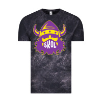 Cloud Black skol nordic viking helmet shirt Vintage Tee - linhVisuals