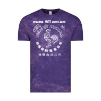 Cloud Purple sriracha official hot chili sauce men's graphic Vintage Tee - linhVisuals