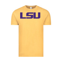 Vintage Mustard lsu sport Vintage Tee - linhVisuals