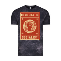 Cloud Black democratic socialist Vintage Tee - linhVisuals
