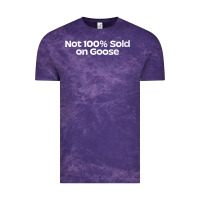 Womens Not 100 Sold On Goose V Neck T Shirt Vintage Tee | Teevron