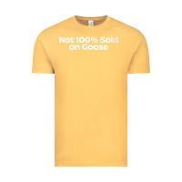 Vintage Mustard womens not 100 sold on goose v neck t shirt Vintage Tee - linhVisuals