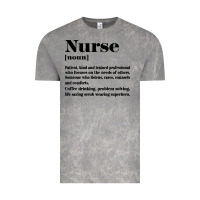 Cloud Rock nurse Vintage Tee - linhVisuals