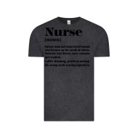 Vintage Black nurse Vintage Tee - linhVisuals