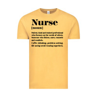Vintage Mustard nurse Vintage Tee - linhVisuals