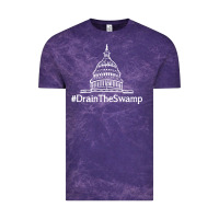 Cloud Purple drain  swamp Vintage Tee - linhVisuals