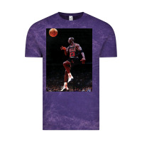 Cloud Purple Michael JorDunk Vintage Tee - linhVisuals
