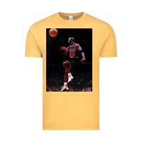 Vintage Mustard Michael JorDunk Vintage Tee - linhVisuals
