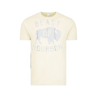 Vintage Arctic beast of bourbon drinking whiskey design bison buffalo party t shirt Vintage Tee - linhVisuals