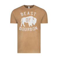 Vintage Camel beast of bourbon drinking whiskey design bison buffalo party t shirt Vintage Tee - linhVisuals