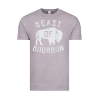 Vintage Zinc beast of bourbon drinking whiskey design bison buffalo party t shirt Vintage Tee - linhVisuals