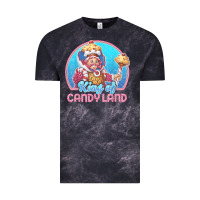 Cloud Black candy land king of candy land portrait t shirt Vintage Tee - linhVisuals