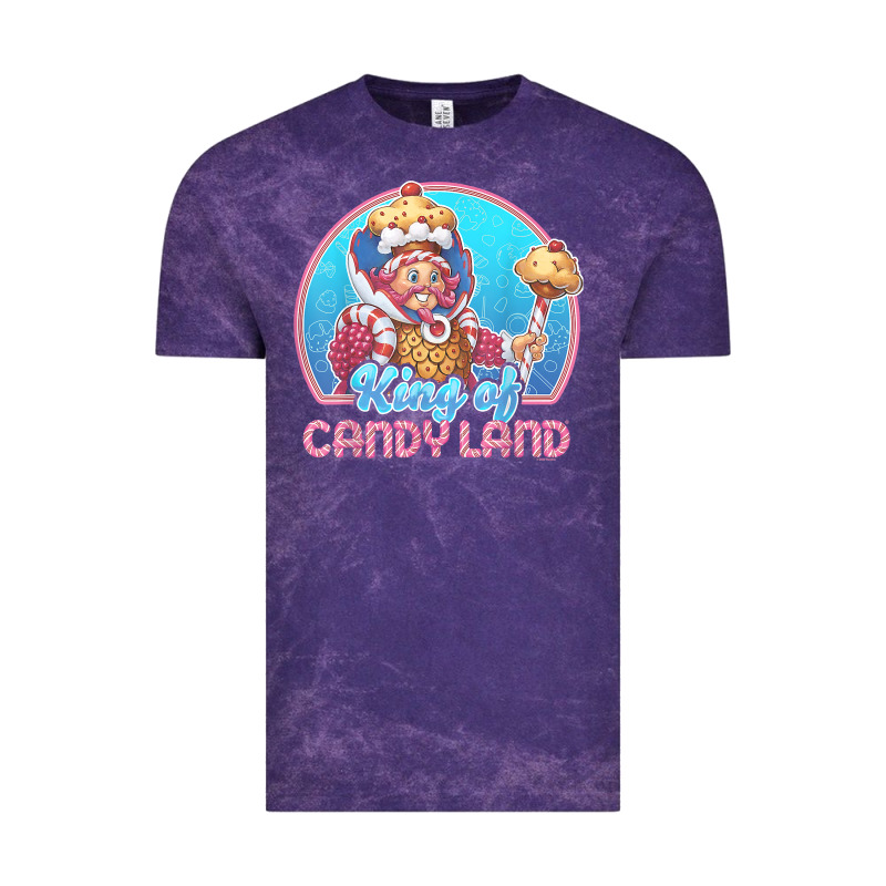 Candy Land King Of Candy Land Portrait T Shirt Vintage Tee by linhVisuals | Teevron
