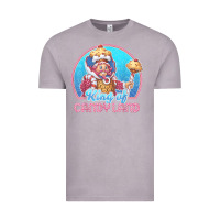 Vintage Zinc candy land king of candy land portrait t shirt Vintage Tee - linhVisuals