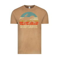 Vintage Camel daddy dinosaur daddysaurus 3 three kids xmas christmas gift t shirt Vintage Tee - linhVisuals