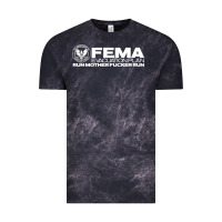 Cloud Black fema evacuation plan Vintage Tee - linhVisuals