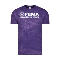 Cloud Purple fema evacuation plan Vintage Tee - linhVisuals