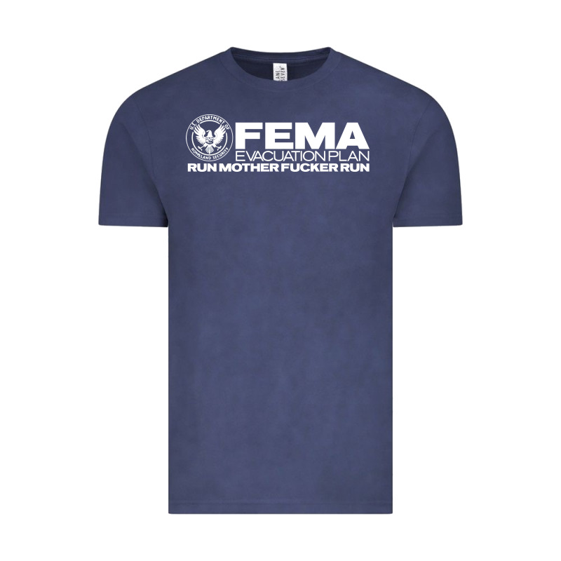 Fema Evacuation Plan Vintage Tee by linhVisuals | Teevron