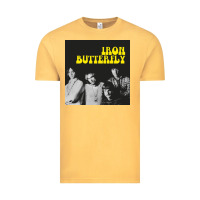 Vintage Mustard iron butterfly Vintage Tee - linhVisuals