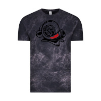Cloud Black Turbo Vintage Tee - linhVisuals