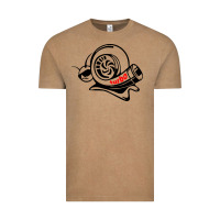 Vintage Coffee Turbo Vintage Tee - linhVisuals