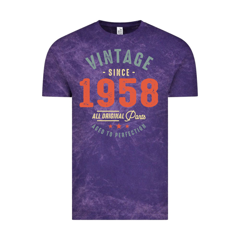 Vintage Since 1958 - 64th Birthday Retro Classic Vintage Tee by linhVisuals | Teevron