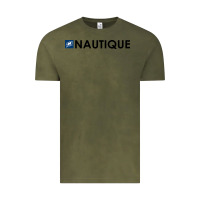 Vintage Olive Nautique Boats Vintage Tee - linhVisuals