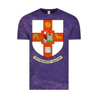 Cloud Purple university bristol Vintage Tee - linhVisuals