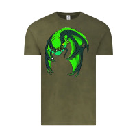 Vintage Olive viper Vintage Tee - linhVisuals