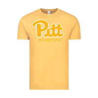 Vintage Mustard pitt bradford, University of Pittsburgh at Bradford, Vintage Tee - linhVisuals