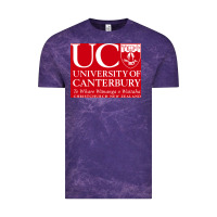 Cloud Purple university canterbury Vintage Tee - linhVisuals