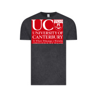 Vintage Black university canterbury Vintage Tee - linhVisuals