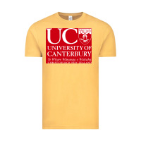 Vintage Mustard university canterbury Vintage Tee - linhVisuals