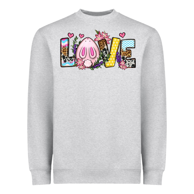 Easter Day Love Easter Heavyweight Sweatshirt by OliviaCreatesArt | Teevron