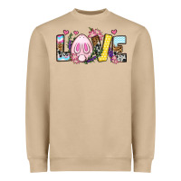 Mushroom Easter Day Love Easter Heavyweight Sweatshirt - OliviaCreatesArt