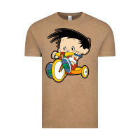 Vintage Coffee bobby on his bike   bobbys world Vintage Tee - linhVisuals